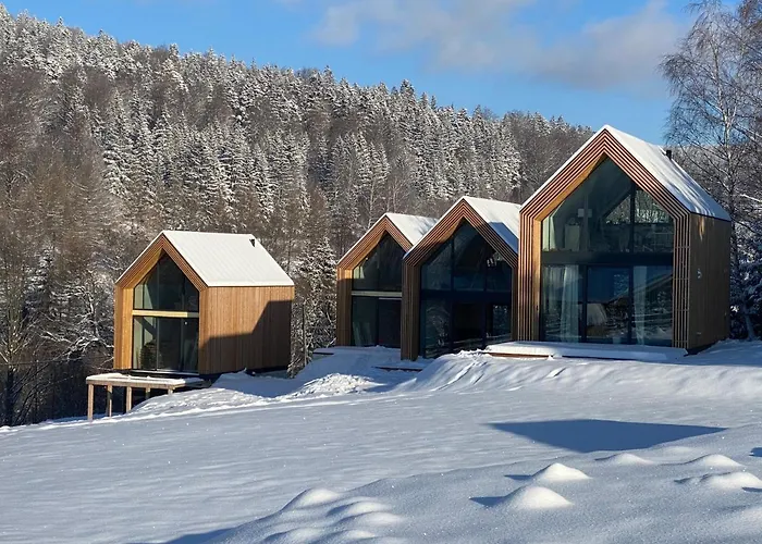 Pod Lasem - Brzozowy Feriehus *